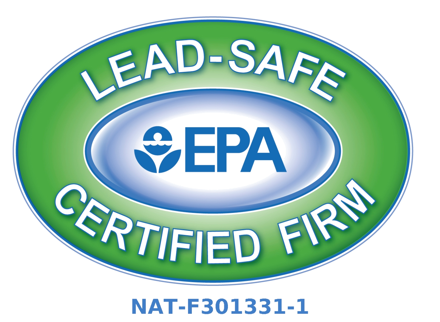 EPA Lead-Safe Certified Firm - NAT-F301331-1